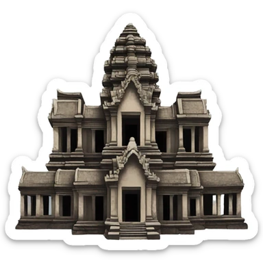 Angkor wat sticker