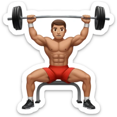 bench press pr sticker