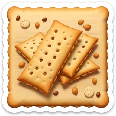 crackers aux graines sticker