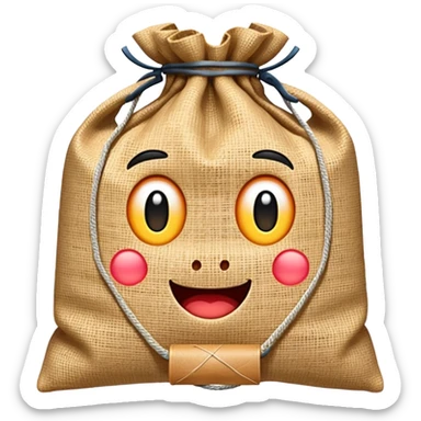 square sack  sticker