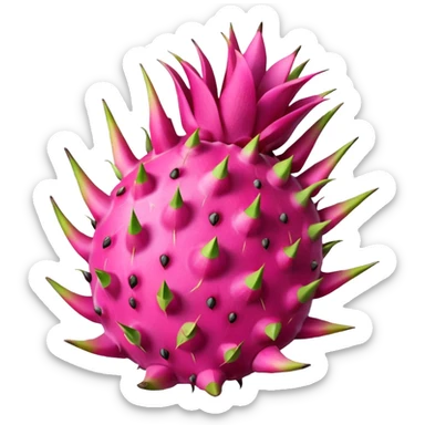 Dragon fruit sticker