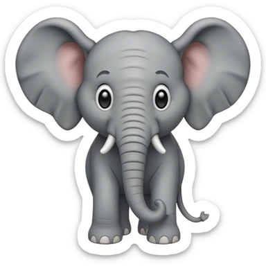 full Elephant sticker