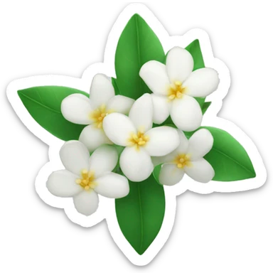 jasmine flowers  sticker