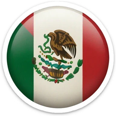 mexico flag sticker