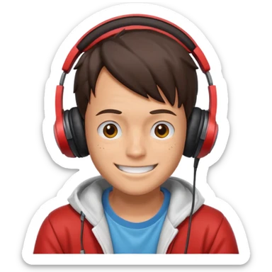 luffy qui joue à fortnite sticker