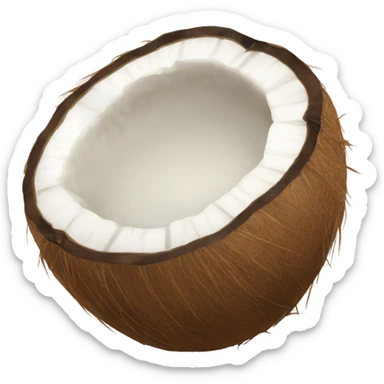 coconut sticker