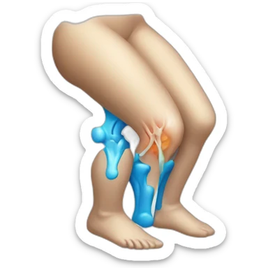 knee pain sticker