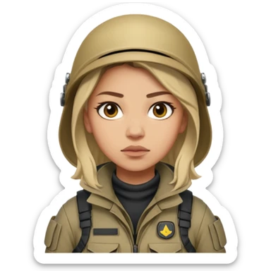 amelia from Pathway the uk governement game sticker