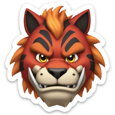 Incineroar  sticker