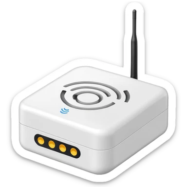 Make a WiFi box emoji sticker