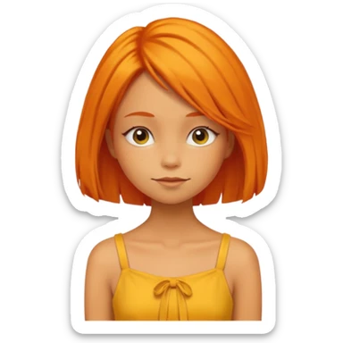 Girl Lorax  sticker