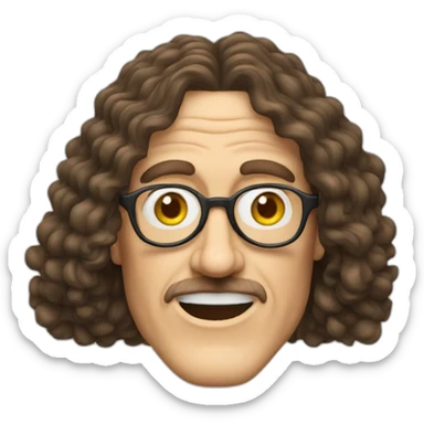Weird Al Yankovic sticker