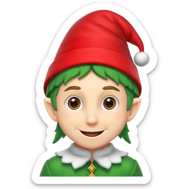 elf on a shelf sticker