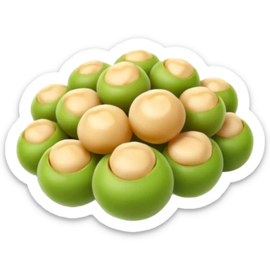 Süße Kichererbse  sticker