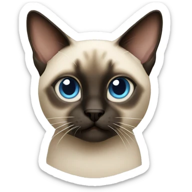 Siamese cat sticker