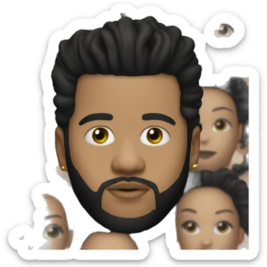 the XO the weeknd  sticker