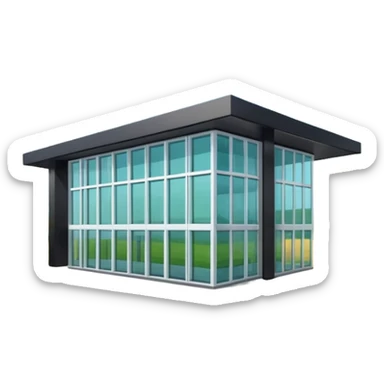 Start-up company in the countryside sticker