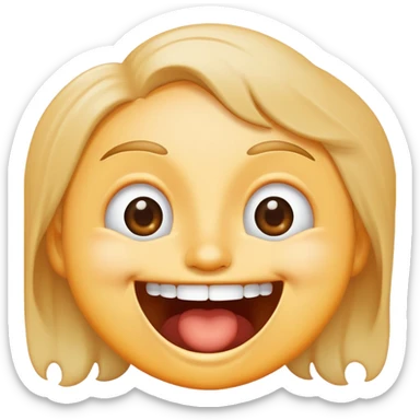 knee slapper joke sticker