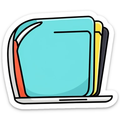 Pink Web browser sticker