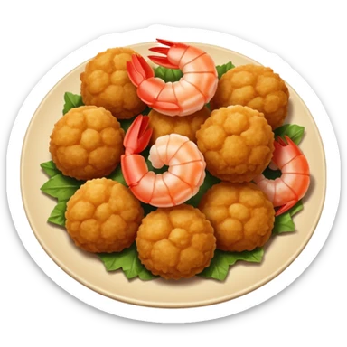 Shrimp Balls sticker