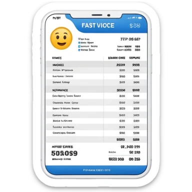 fast invoice generator sticker