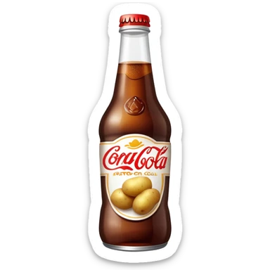 potato flavored cola  sticker