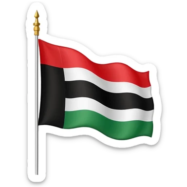 Iraq flag sticker