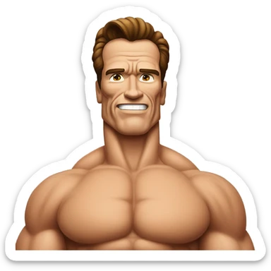 arnold schwarzenegger physique sticker