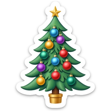 Ялинка на ній є кульки. Кожна кульеа має одну літеру, з яких формується слово "LINKOS"
розмір 512х512 пікселів формат PNG sticker