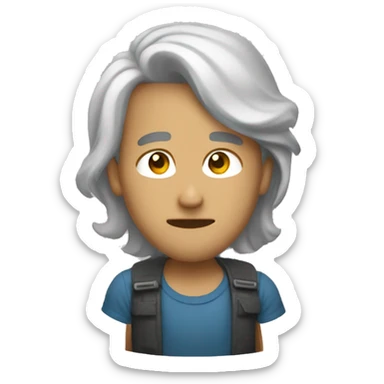 Expulsando Aire sticker