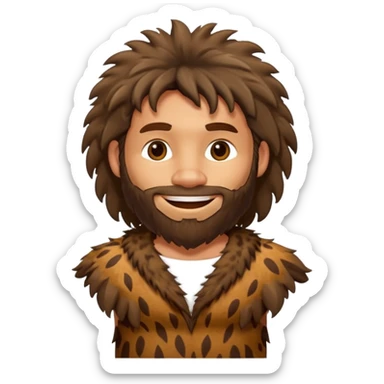 caveman sticker