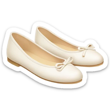Chanel ballet flats sticker