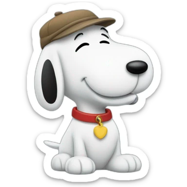 Snoopy sticker