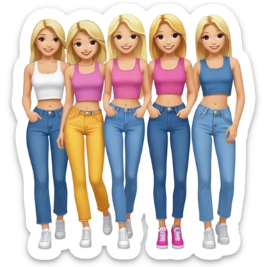 Y2K playboy the girls next door sticker