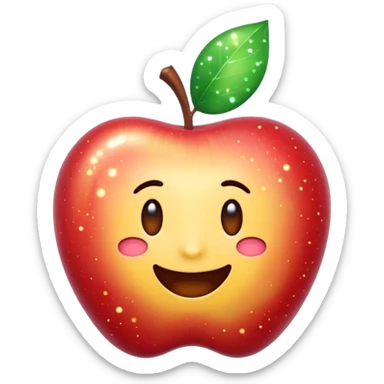 the word ESSIEEEEEE in apple style emoji, with sparkles and excitement sticker