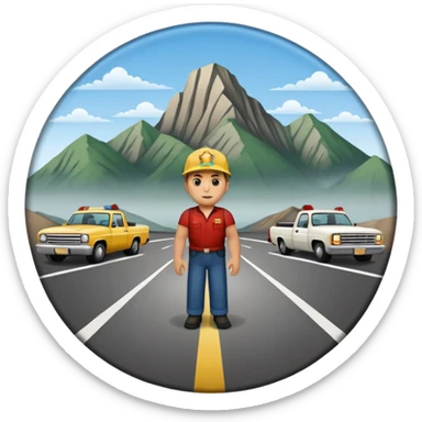 Карту San Andeas sticker