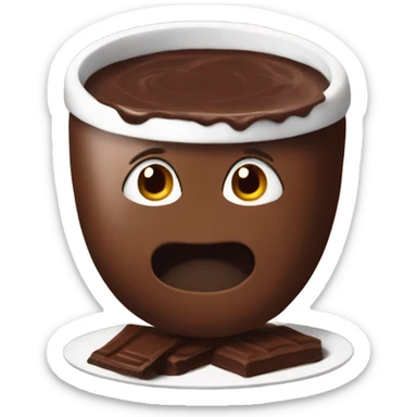 Cioccolata calda  sticker