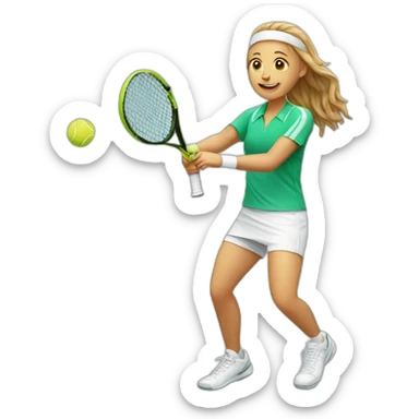 Tennis sticker