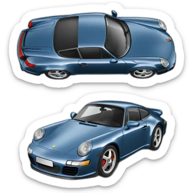 porche 911 sticker