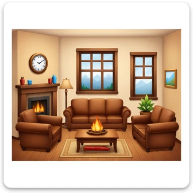 great cozy shared house sticker