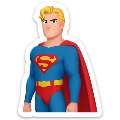 superman sticker