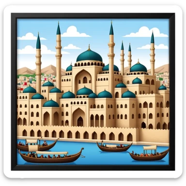 The Ottoman Empire in the year 1453The year of the Ottoman Empire 1453  sticker