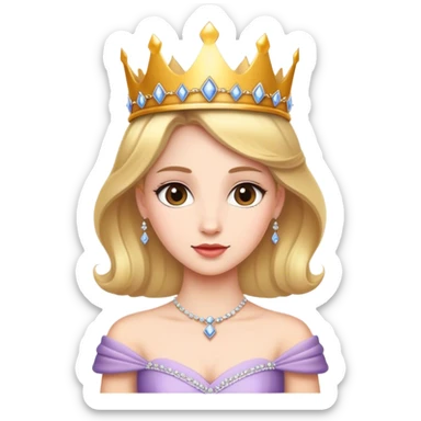 Princess sticker