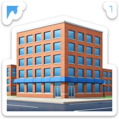 police department building sticker