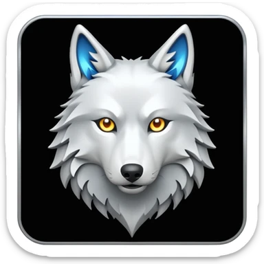 شعار مسلسل the witcher ذئب sticker