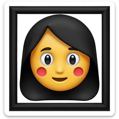 let the background be black sticker