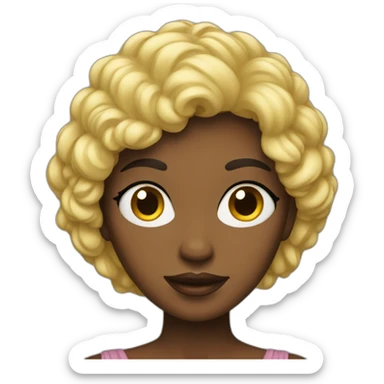 femme voilée sticker