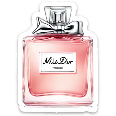Miss Dior perfum sticker