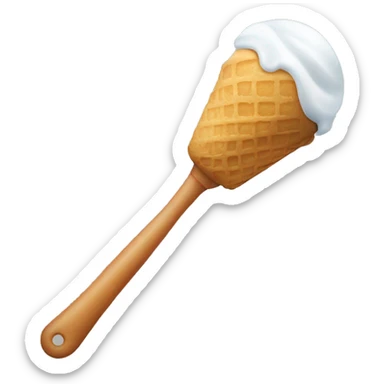 ice cream scooper sticker
