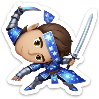 Celestial Samurai sticker